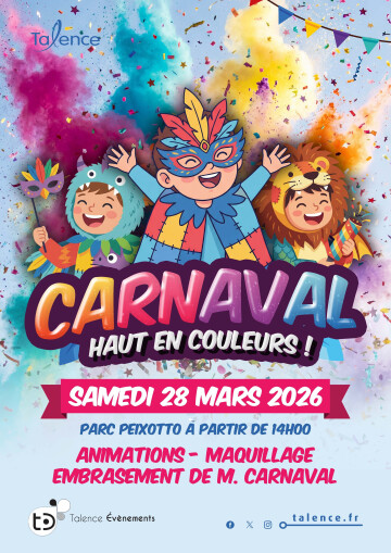 Carnaval de Talence – Haut en couleurs !