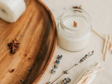 CONFECTION DE BOUGIE AU NATURELLE