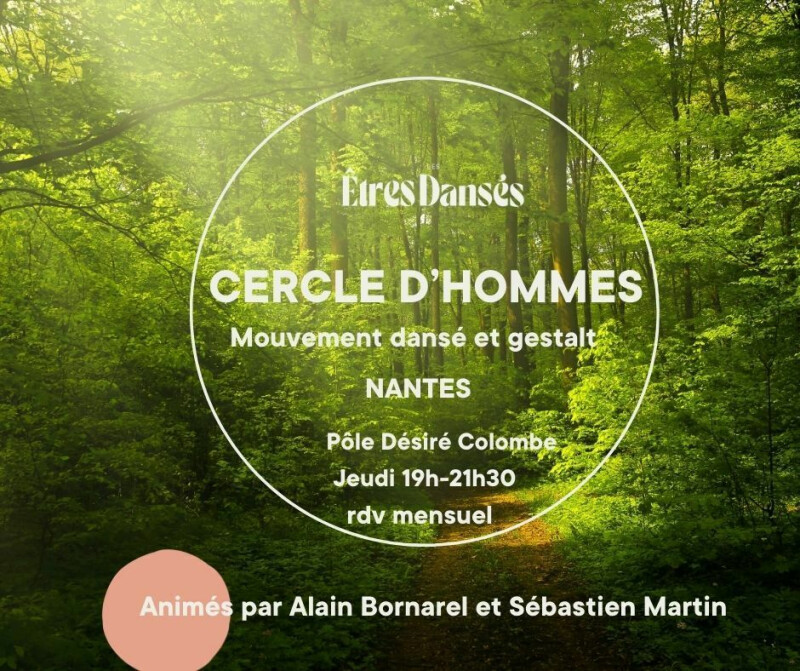 Cercle d'hommes mouvement dansé et Gestalt