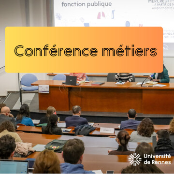 Conférence présentation de parcours Mme M. Orange-Louboutin, Directrice régionale des finances publiques de Bretagne