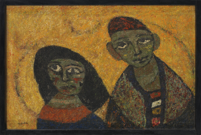 Visite-atelier autour de l'exposition Hamed Abdalla, signes d'Égypte | Main dans la main