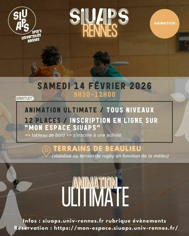 Animation ultimate 14 février 2026