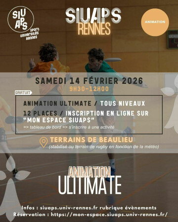 Animation ultimate 14 février 2026