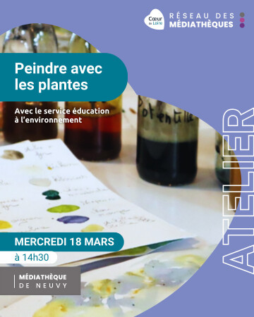 Atelier encres végétales