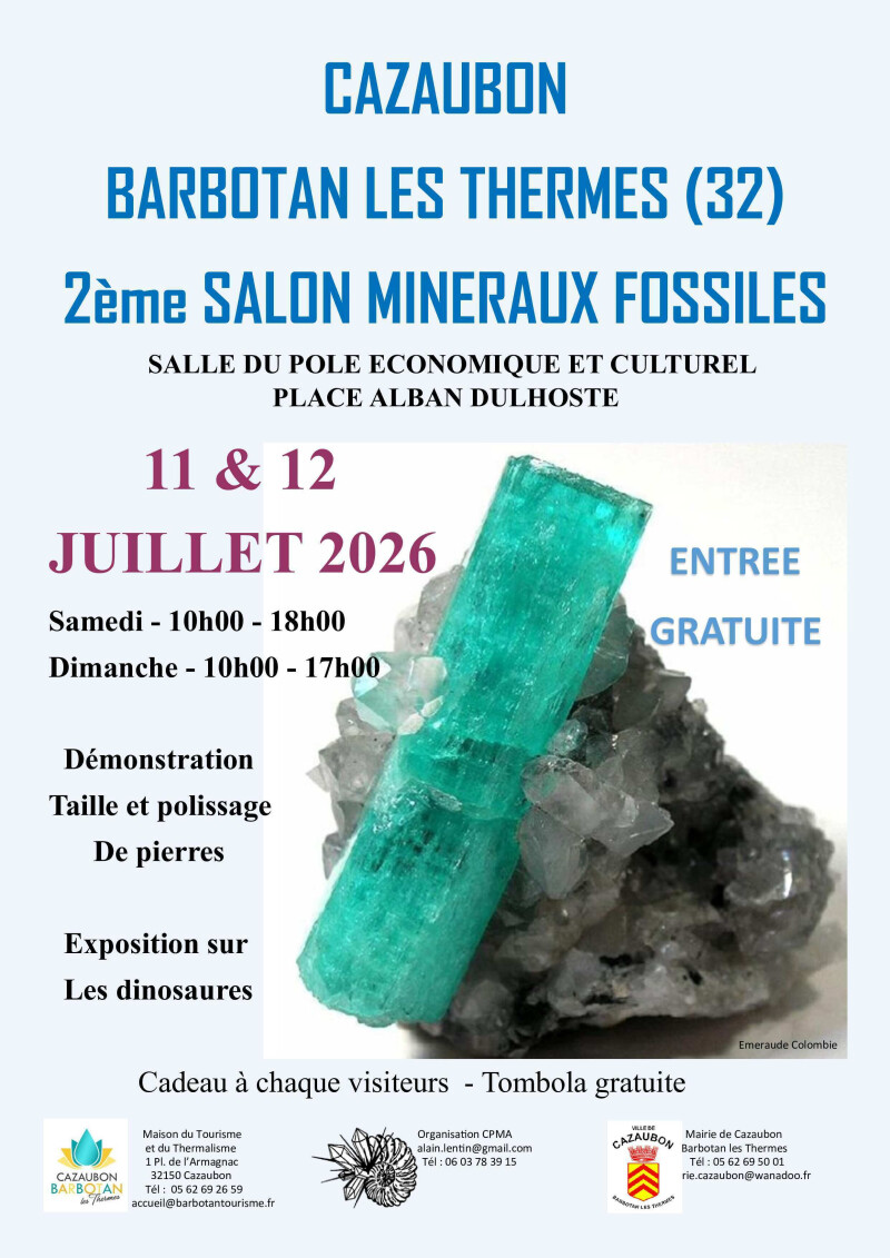 2éme Salon Minéraux Fossiles Bijoux