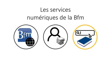 Services numériques de la Bfm : La recherche et la réservation de documents