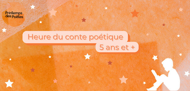 Heure du conte poétique pour les grands à la médiathèque