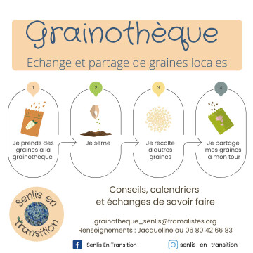Semons le printemps avec la grainothèque