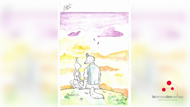 Vernissage Exposition - Dessins manga par Cojeval