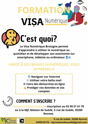 🌐 Formation Visa Numérique Bretagne