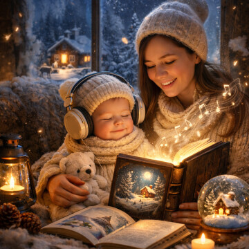 ATELIER MOTRICITÉ / SENSORIEL : CONTES D'HIVER