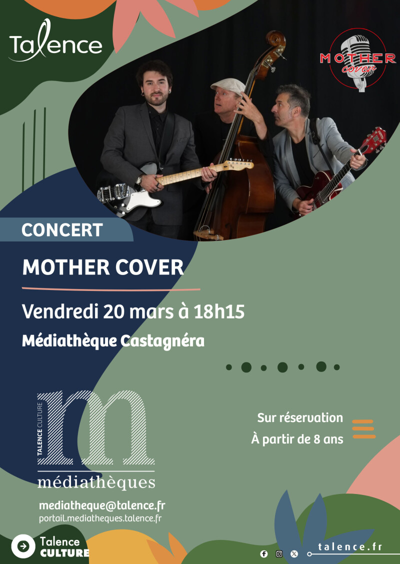Concert – Mother Cover Médiathèque Castagnéra