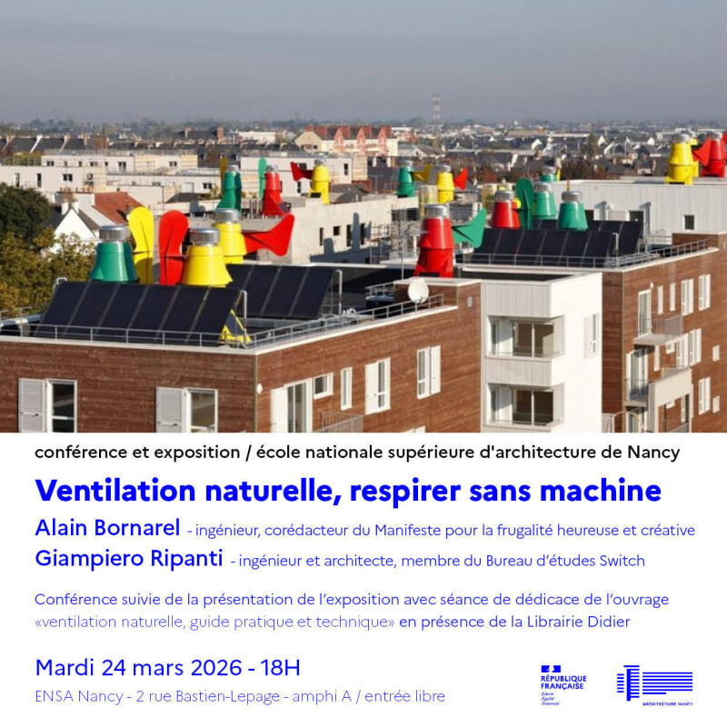 Ventilation naturelle, respirer sans machine
