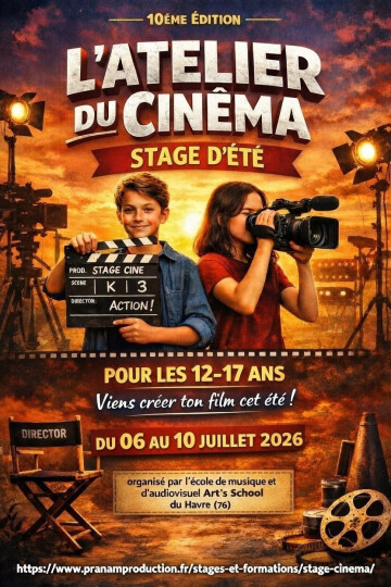 Stage cinéma "L'atelier du cinéma"
