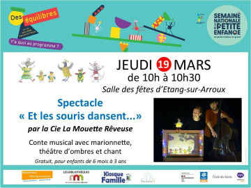 Spectacle Et les souris dansent...