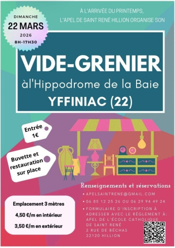 Vide grenier hippodrome Yffiniac