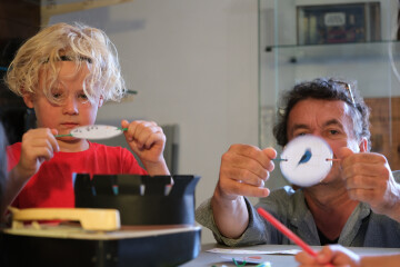 Atelier Cinéma à l'Electrothèque du lac de Guerlédan