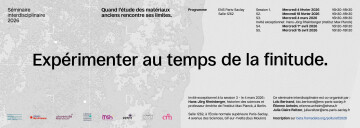 Expérimenter au temps de la finitude. Quand l’étude des matériaux anciens rencontre ses limites.