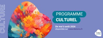Programme culturel des médiathèques Cœur de Loire Mai Août 2026