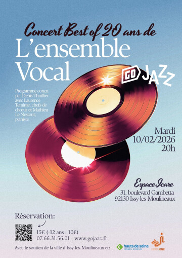 Best of des 20 ans de Go’Jazz, le mardi 10 février à 20h à l’Espace Icare