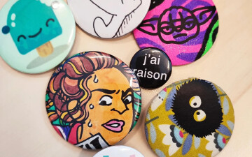 Fablab : Atelier Badge