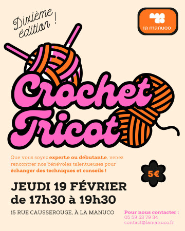 Atelier tricot/crochet