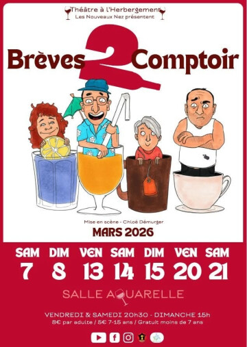 Représentations théâtrales des Nouveaux Nez - Mars 2026