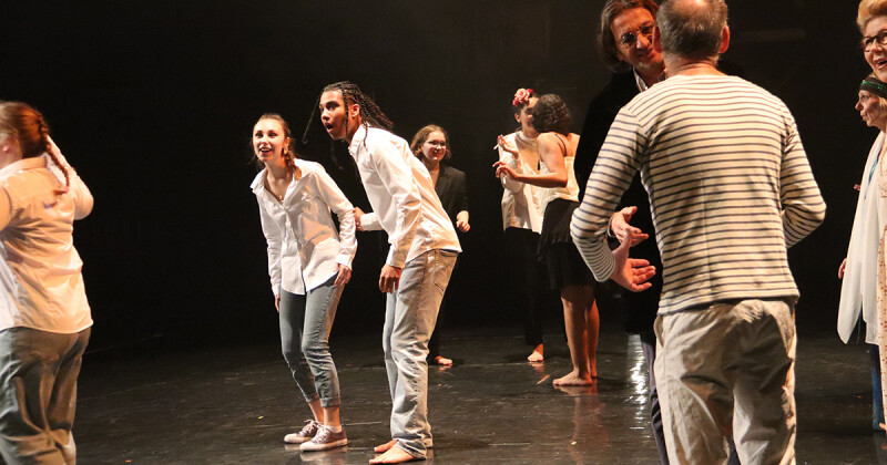 Spectacle de fin d'année des classes théâtre