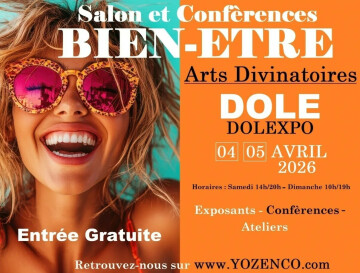 Salon Bien-être et Arts Divinatoires "Yozenco" à Dôle