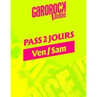 Festival garorock 2026 - 2j vend/sam