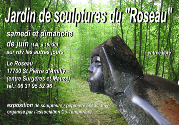 Exposition au jardin du Roseau