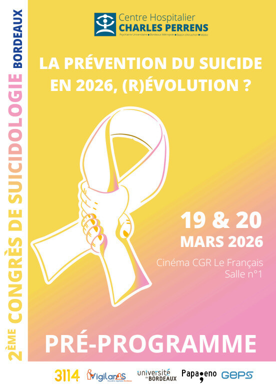 2ème Congrès de suicidologie - 500 participants