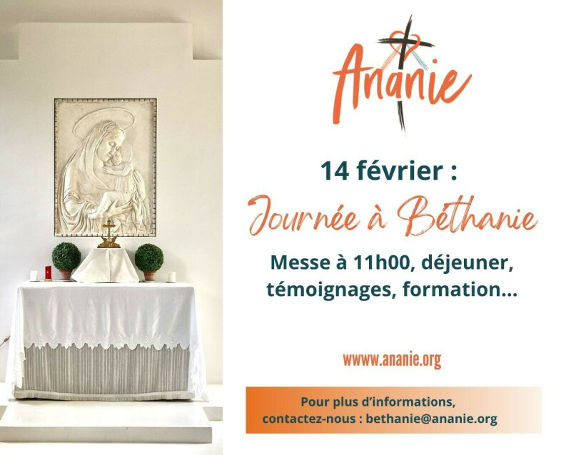 14 février : journée à Béthanie pour les chrétiens issus de l'islam