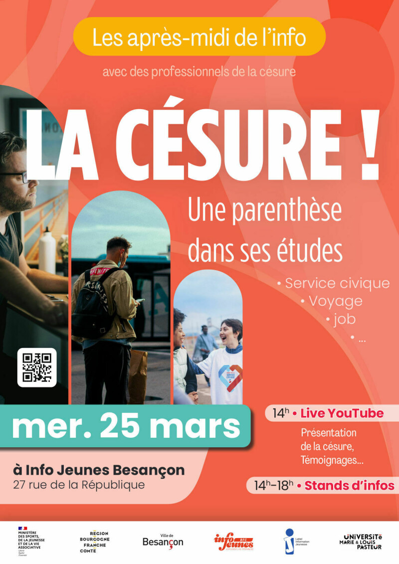 La césure ! Une parenthèse dans ses études.