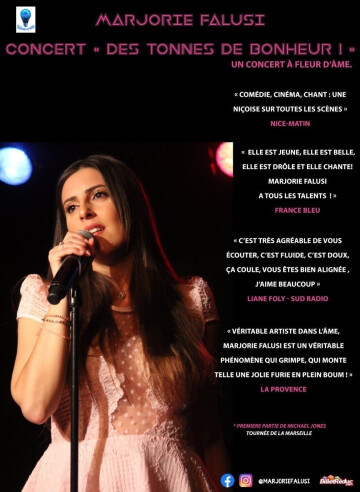 Marjorie Falusi : Des tonnes de bonheur !