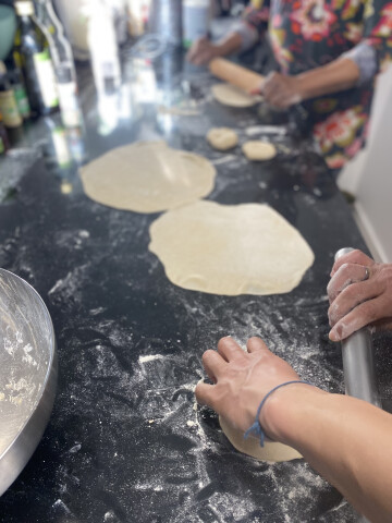 Atelier cuisine au Centre social de Bagatelle