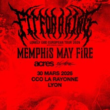 Fit For A King + Memphis May Fire + Acres + 156/Silence