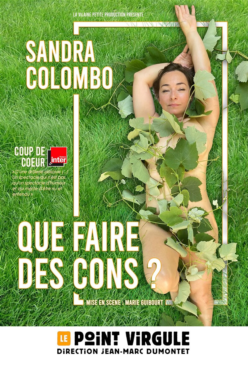 Sandra Colombo dans Que faire des cons ?