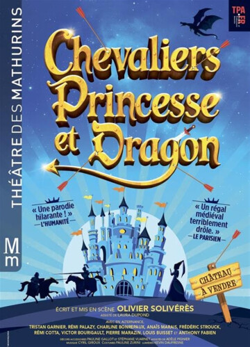 Chevaliers, princesse et dragon