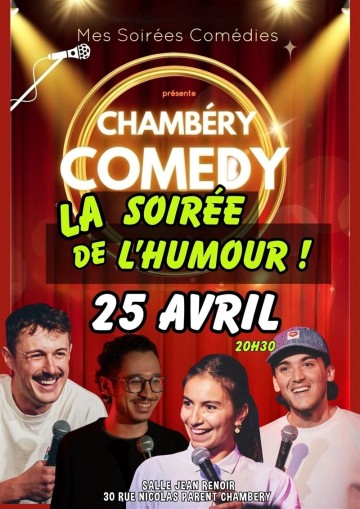 Chambéry Comedy : la soirée de l'humour