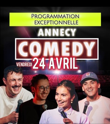 Annecy Comedy : la soirée de l'humour