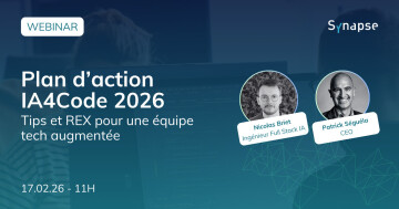 [WEBINAR] Plan d’action IA4Code 2026 : Tips et REX pour une équipe tech augmentée