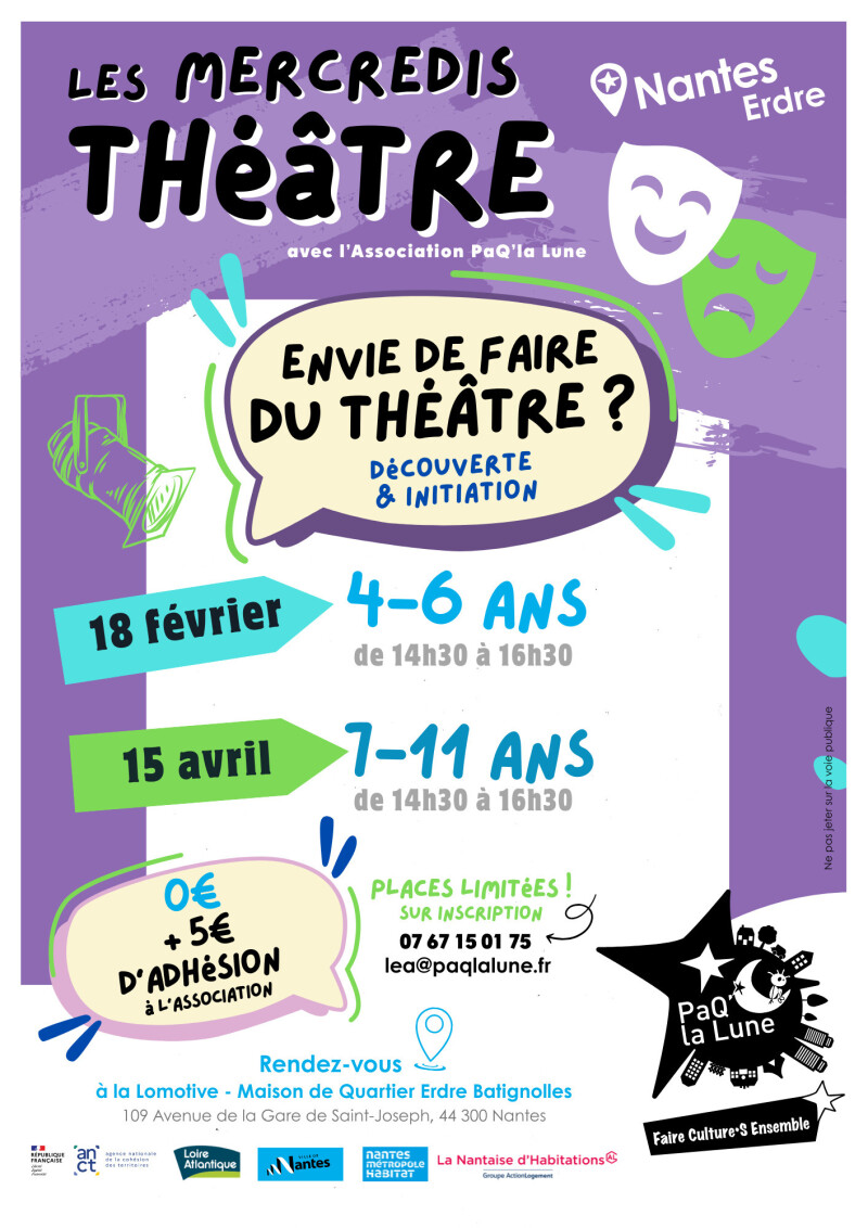 Mercredis Théâtre à la Loco