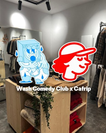 Le Wash Comedy Club x Cafrip