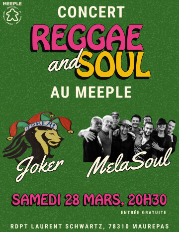 Concert Reggae & Soul au Meeple