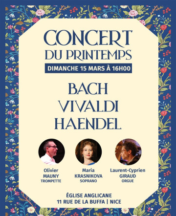 Concert de printemps : La Voix Céleste