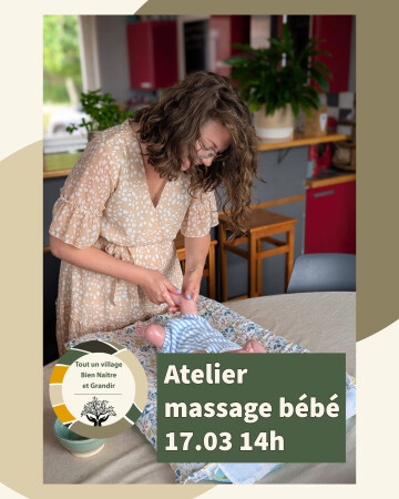 Atelier parent-enfant massage bébé (non marcheurs)