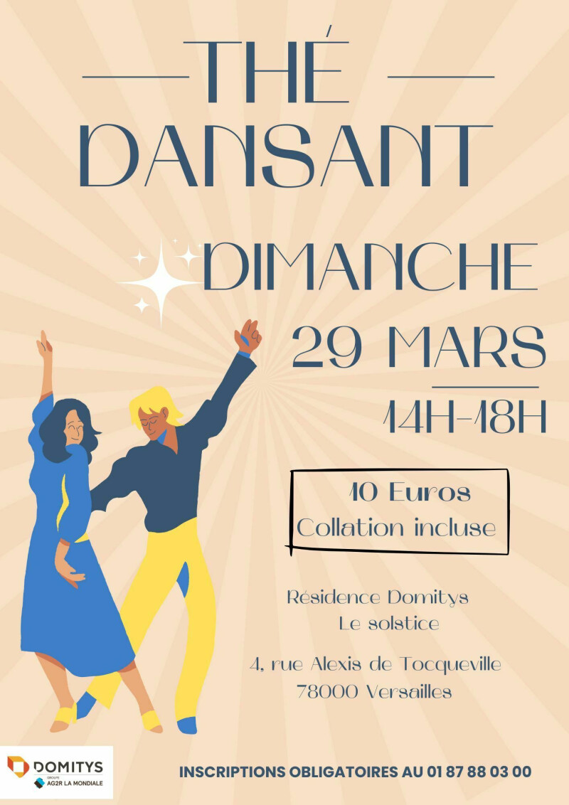 Thé dansant résidence Domitys
