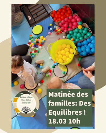 Matinée des familles: Des Equilibres !