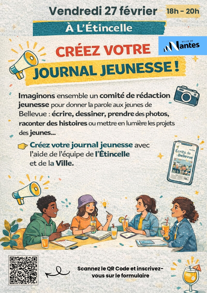 Apéro discussion - Créez votre journal jeunesse !